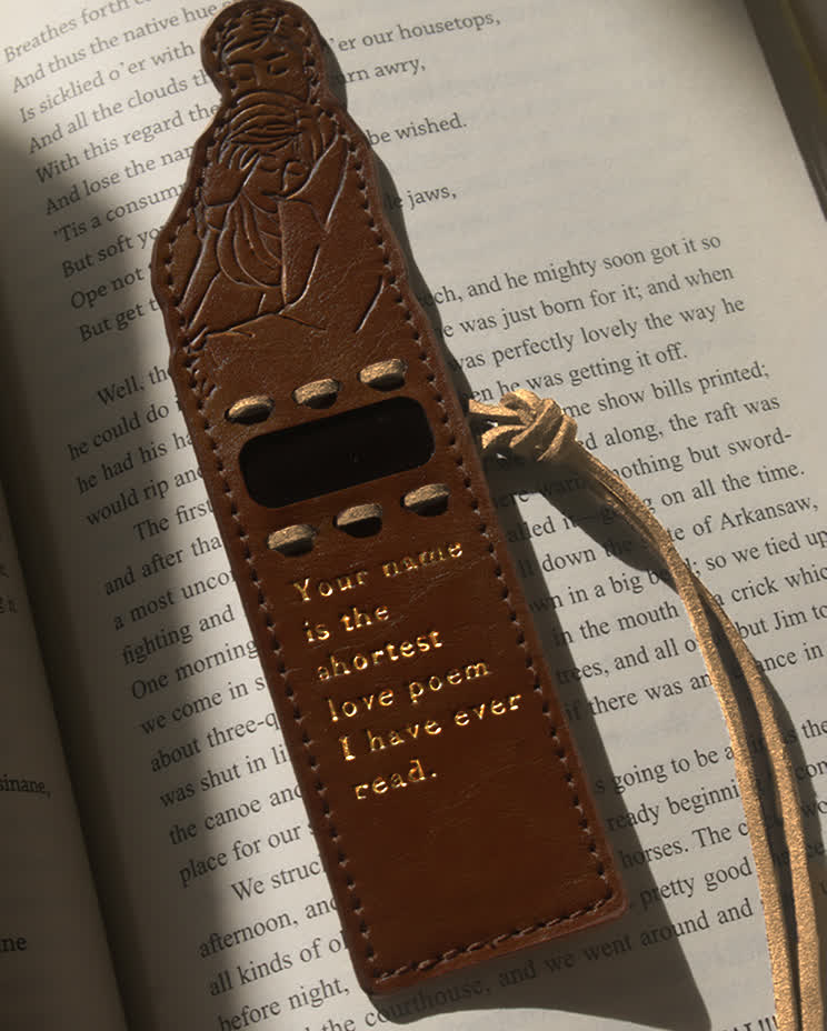 Dark color version bookmark