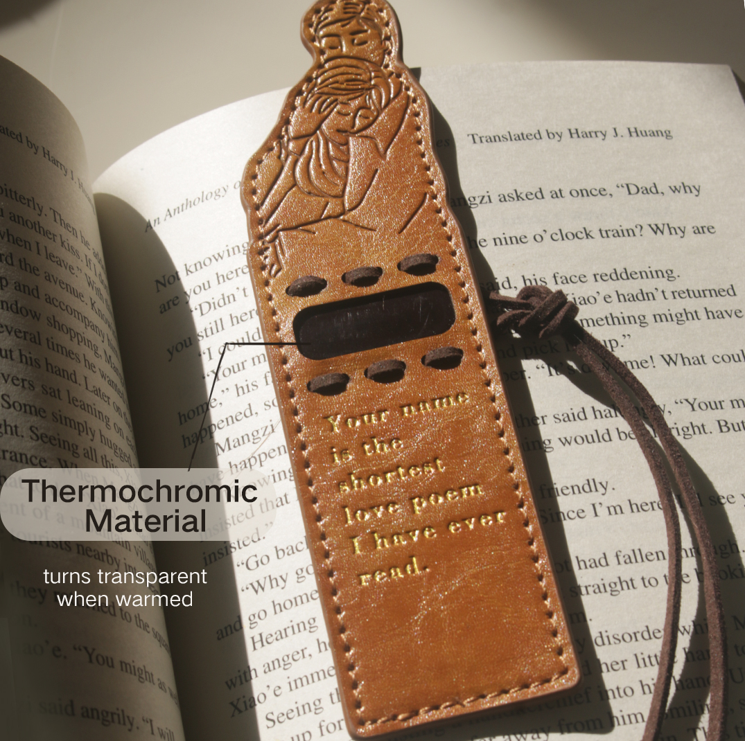 Thermochromic material detail