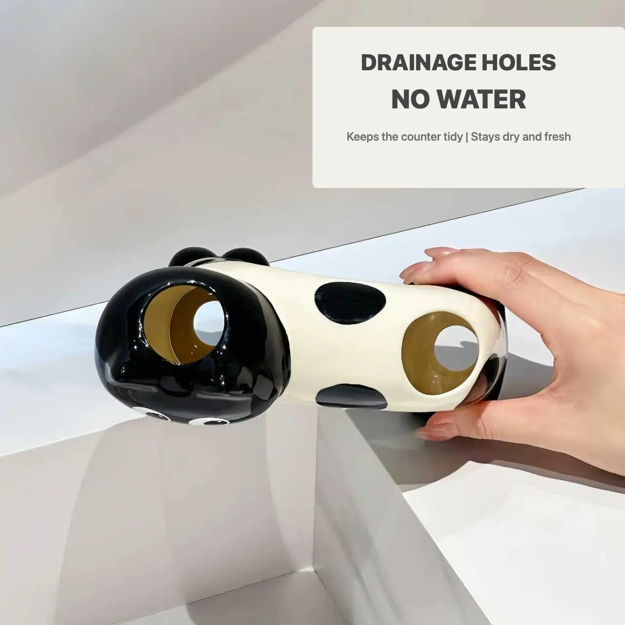 Drainage hole design detail