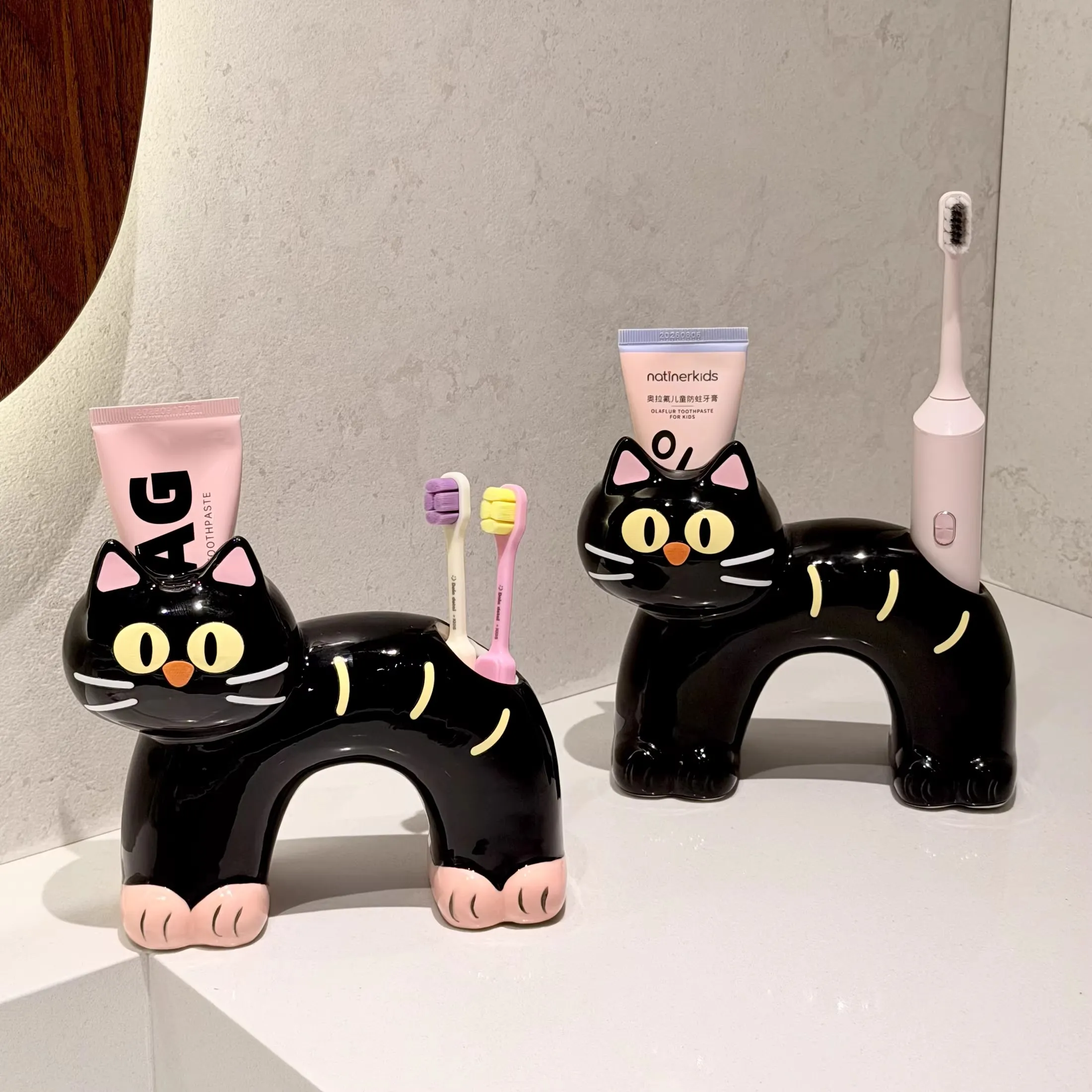 Cat Holder Duo Set